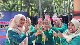 Outbound di Pantai Kelapa Tuban - Team Building Games KSPPS BMT Terate Jaya 2025