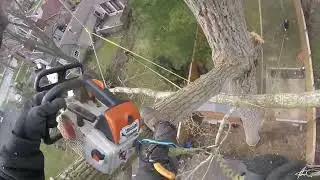 Spider leg rigging over wire