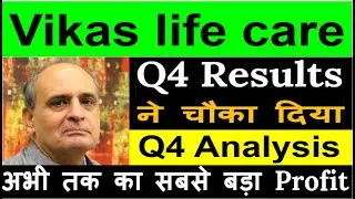 Vikas Lifecare q4 results 2022|Vikas Lifecare latest news|Vikas Lifecare latest news today