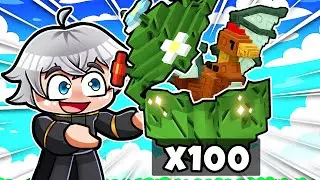 BAKAR ROBUX! Aku Buka 100 ENCHANTED EGG di Grow a Garden