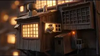 Spirited Away Ambience | Cozy Night | For Mental Reset & Productivity