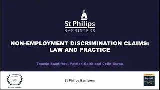 Non-Employment Discrimination Claims – Law and Practice