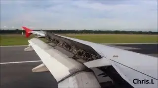 AirAsia A320-216 Landing at Kuala Lumpur International Airport(KLIA2)