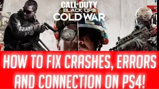 Never have Crashes, Errors and Poor Connection for Black Ops Cold War on PS4 EVER Again!