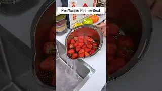 Rice Washer Strainer Bowl | Aliexpress GADGETS