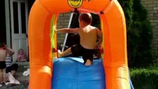 Happy Hop Water slide Fun