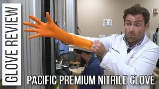Lloyd's not a large man - Pacific Premium Nitrile Gloves Review