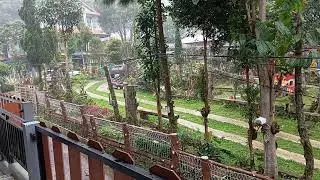 Suasana Kondisi Belakang Villa Puncak Bogor 