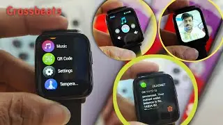 crossbeats smartwatch connect to phone| step by step guide|ignite pro
