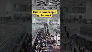 Shenzhen Metro rush hours #china