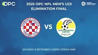 Capital Football OPC NPL Men's Under 23 Elimination Final - Canberra Croatia vs Tuggeranong United