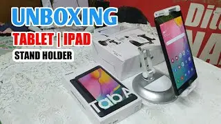 UNBOXING TABLET/IPAD 360 MULTI-ANGLE ROTATABLE STAND HOLDER