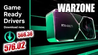 PROBAMOS EL NUEVO DRIVER 576.06 EN WARZONE