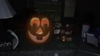 My Jack-O-Lantern's Color-Changing Light