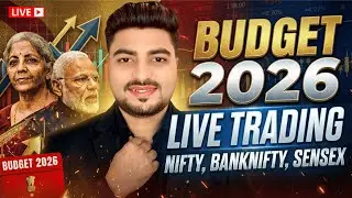 🔴 LIVE Budget Day Trading | Nifty Banknifty and Sensex Options Scalping | 1 Feb #livetrading