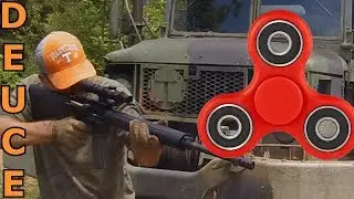20000RPM Fidget Spinner Vs. AR-15!
