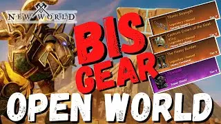 Farming BIS GEAR in New World | Named LEGENDARY Gear | Solo & Elite Zone Farm | Best Tank Gear