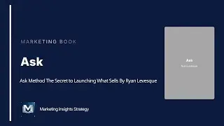 Stop Guessing. Start Asking | Ask Method By  Ryan Levesque Book Summary