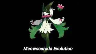 Meowscarada Evolution #pokemon #meowscarada #sprigatito #gamefreak #nintendo #floragato