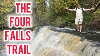 The Four Falls Trail in Wales 🏴󠁧󠁢󠁷󠁬󠁳󠁿 You can even walk underneath it‼️