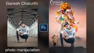 Happy Ganesh chaturthi 2021 / Ganesh chaturthi Photo Manipulation Tutorial - by Amit editz