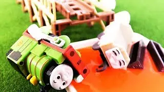 きかんしゃトーマス カプセルプラレール じこはおこるさ まとめその２ パーシー、ハリケーン、ジェームス、貨車 ガチャガチャ hifumitoy