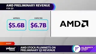 AMD stock plunges on preliminary Q3 results