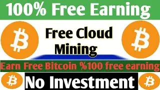 Top 3 New Free Bitcoin Cloud Mining Site  100% Free Earn Free Bitcoin + Live Peyments proof Giveaway