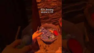 Alcohol brewing in VR on the Meta Quest Store! Upcoming Medieval Dynasty New Settlement update #VR