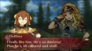 Fire Emblem Echoes: Shadows of Valentia - Delthea & Clair Support Conversations