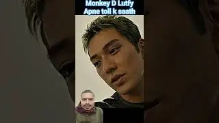 monkey D Lutfy Apne toli k saath viral video #trending shorts