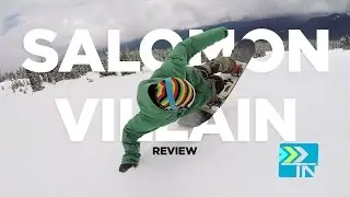 Salomon Villain Snowboard Review - 2016 Salomon Snowboards Villain Snowboard Review Board Isniders