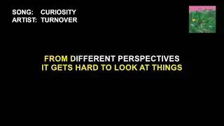 Turnover - Curiosity (Karaoke)