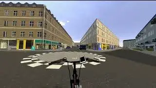 VR Bike (French) - D&eacute;monstration du v&eacute;lo en r&eacute;alit&eacute; virtuelle