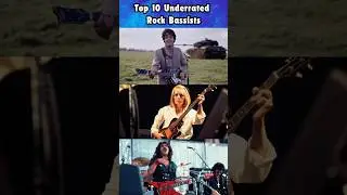 TOP 10 UNDERRATED ROCK BASSISTS #bass #bassist #paulmccartney #tinaweymouth #geezerbutler #music