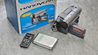 SONY TR428E обзор кассетной видеокамеры HI-8