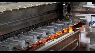 Complete automatic line of sleeper screws for railway industry | TERMOMACCHINE