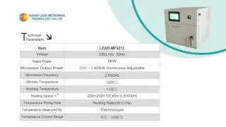Laboratory muffle furnace of high-temperature industrial microwave muffle furnace