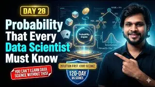 Day 28: Probability & Conditional Probability That Every Data Scientist Must Know | 120-D DS Series