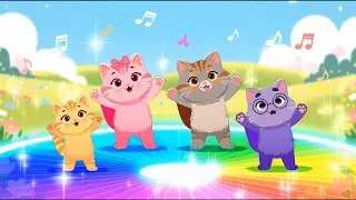 Kitty Cat Party | Kitty Cat Dance for Kids | Baby Kitten Dance Party