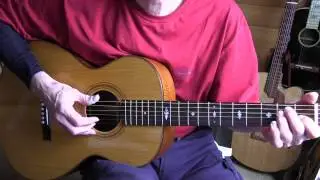Lesson Fingerpicking Mance Lipscomb's Charley James - TAB available
