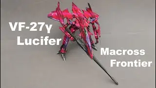 VF-27 Y Lucifer Macross Frontier Cel Shading Commission Work