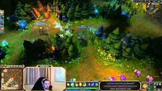 Doublelift coaching Destiny [Game 2] - League of Legends LoL