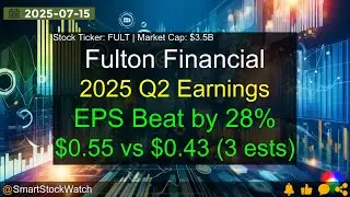 Fulton Financial (FULT|$3.5B) - 2025 Q2 Earnings Analysis