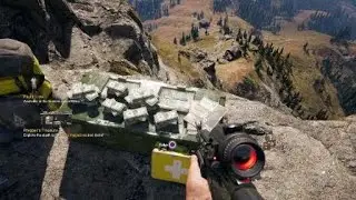 FC5 Prepper Stash Overwatch climb raptor peak guide