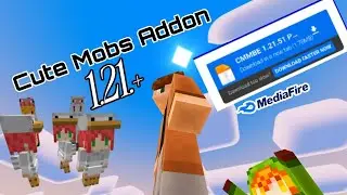 Turn All Mobs To Cute Girls Mcpe Add-on| 1.21.+ Support 1.21.81| MediaFire link download