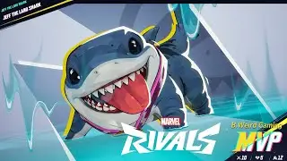 Marvel Rivals - MVP: Jeff the Land Shark (4K) #marvelrivals #bweirdgaming