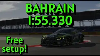 HOTLAP: ACF BMW M4 GT3 - Bahrain - 1:55.330 (Assetto Corsa LFM) Free setup