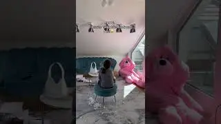 Nisas Reaktion auf Teddyb&auml;r Prank😂