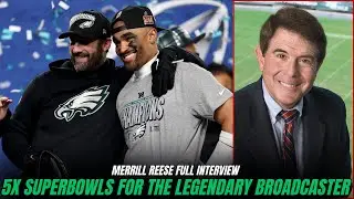 Merrill Reese is STOKED to call his 5th Eagles Super Bowl Game! Eagles vs. Chiefs Rematch
